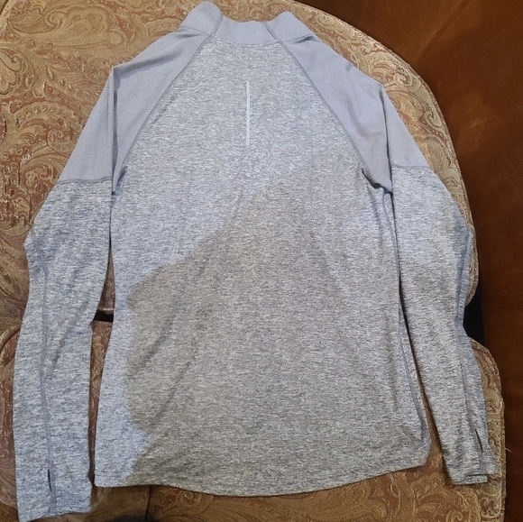 Nike Dri Fit mens pullover zipper long sleeve shirt - Picture 2 of 6